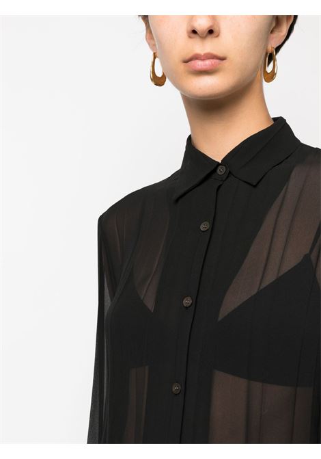 camicia plissettata DRIES VAN NOTEN | Camicia | CLAVELLY6265900